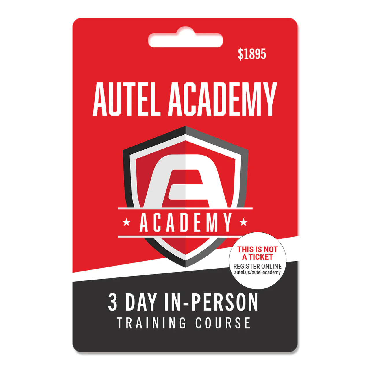 Autel Training Academy Three-Day Onsite ADAS Training Card