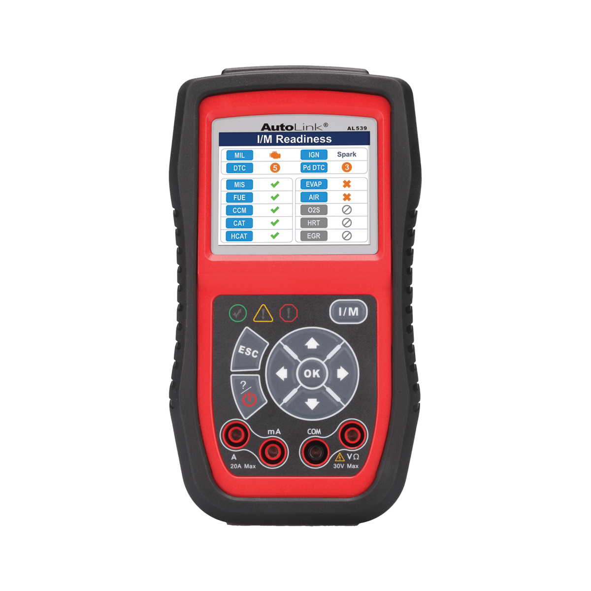 Autel AutoLINK AL539 OBDII & Electrical Test Tool